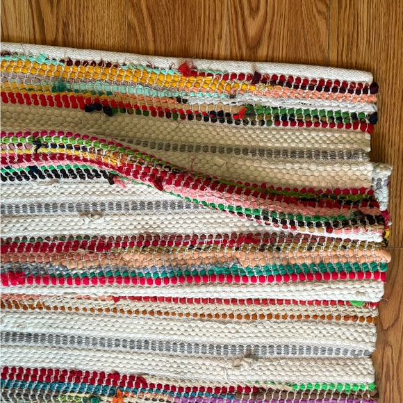 Bohemian Rag Rug - Picture 3 of 11